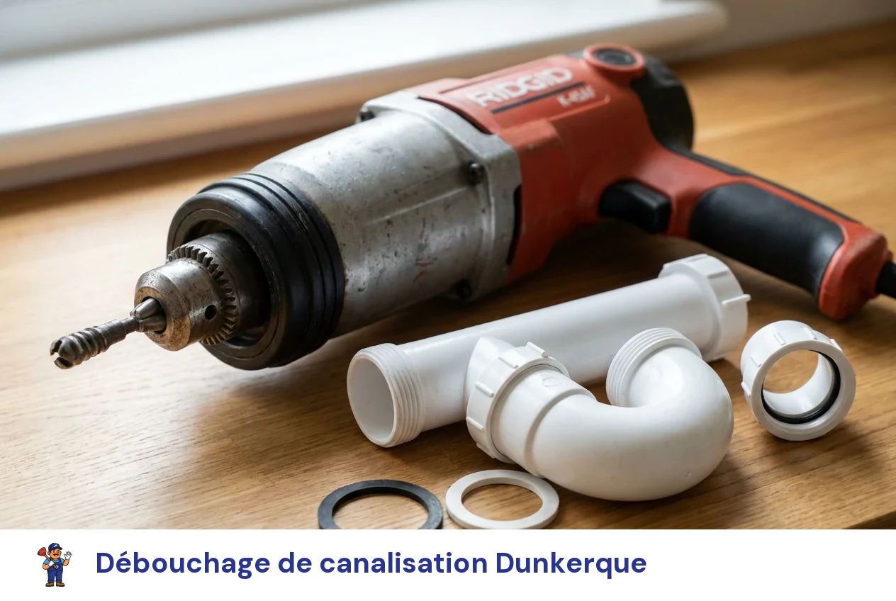Débouchage de canalisation à Dunkerque