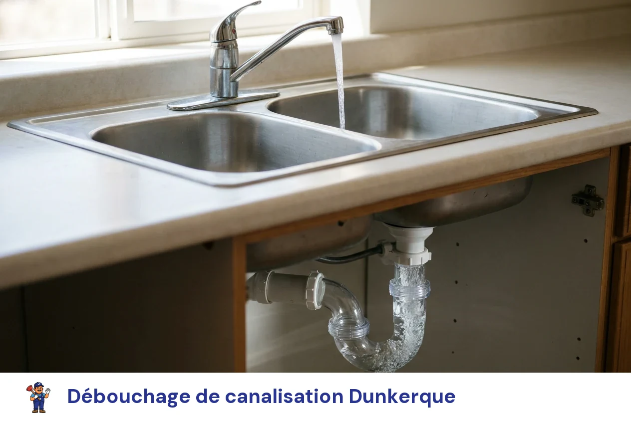 Débouchage de canalisation à Dunkerque