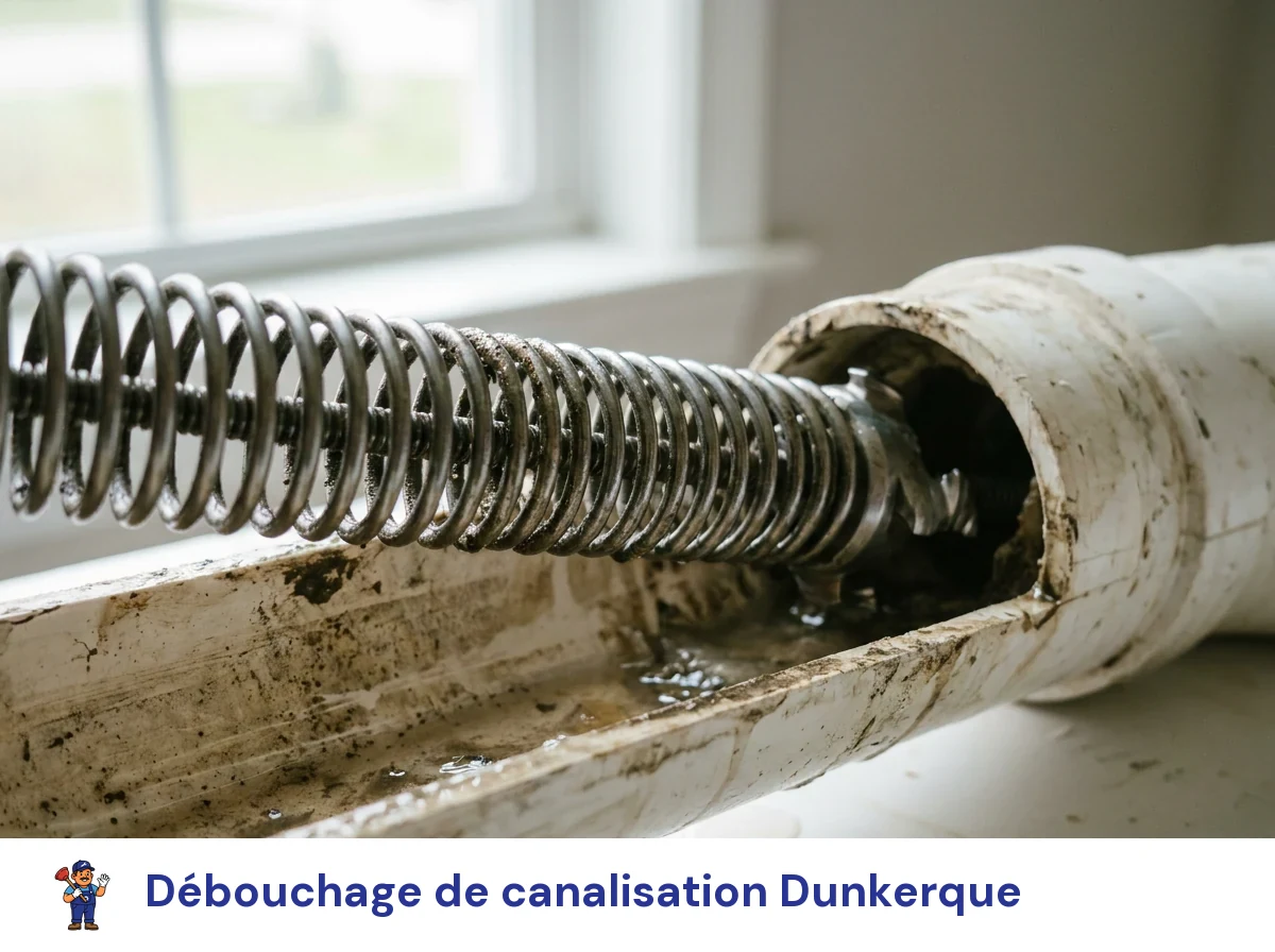 Débouchage de canalisation à Dunkerque