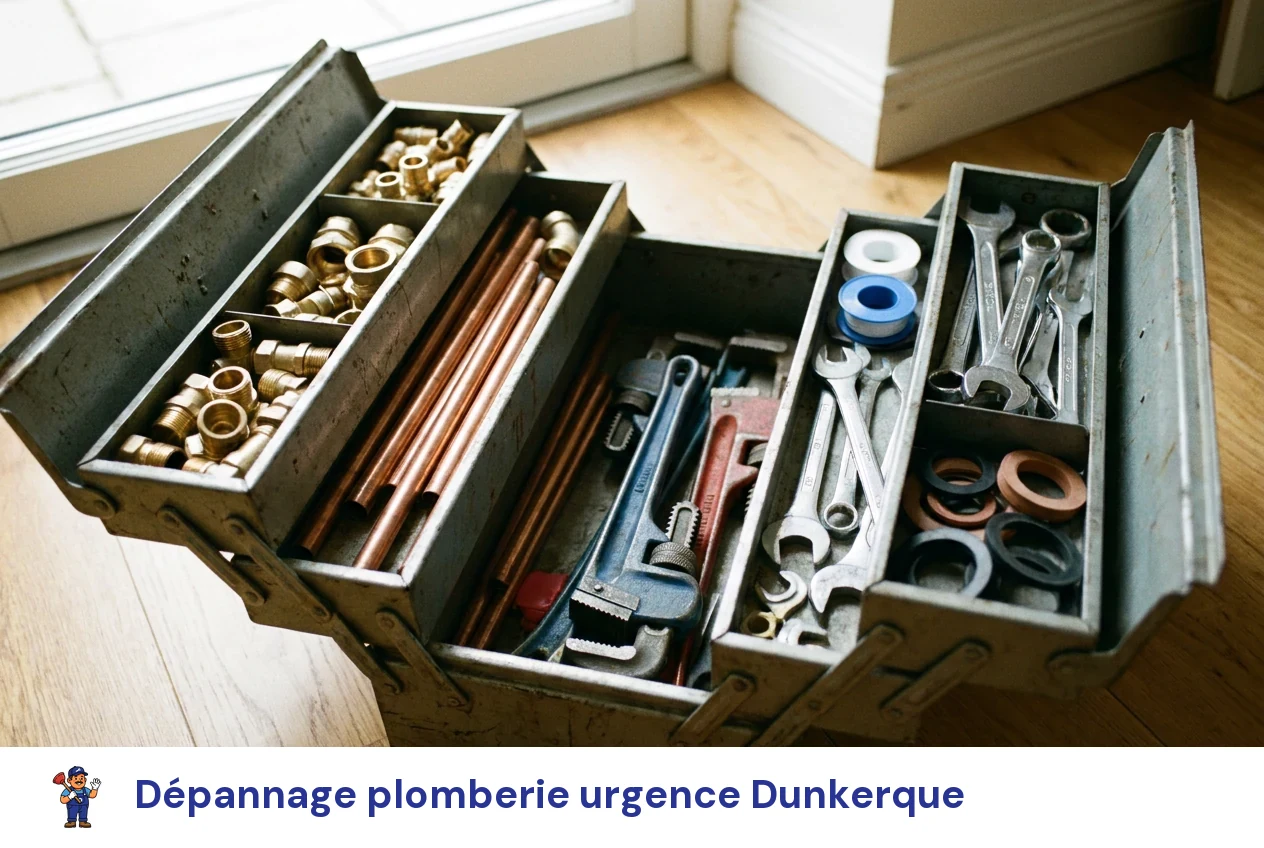 Dépannage plomberie urgence à Dunkerque