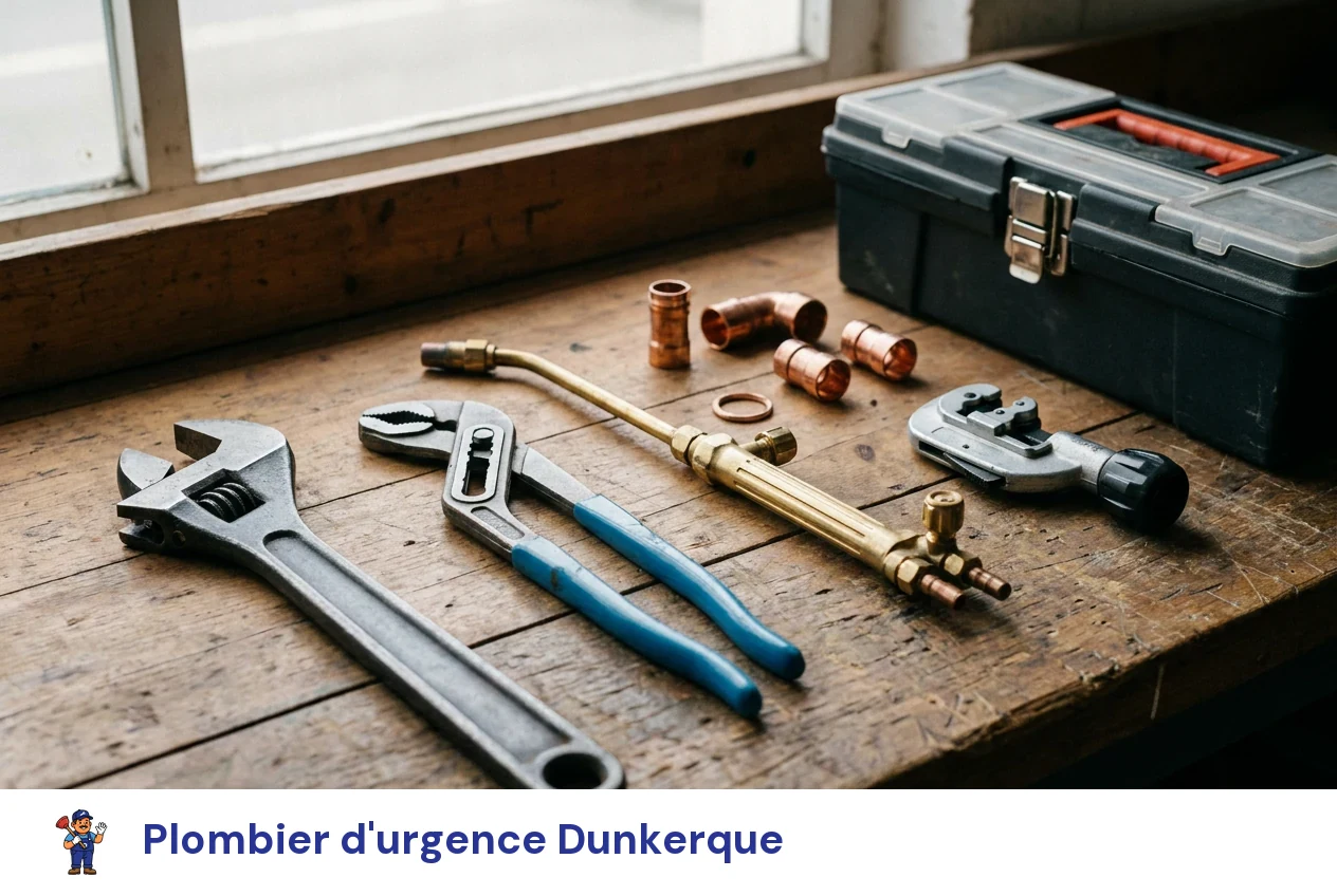 Plombier d'urgence à Dunkerque
