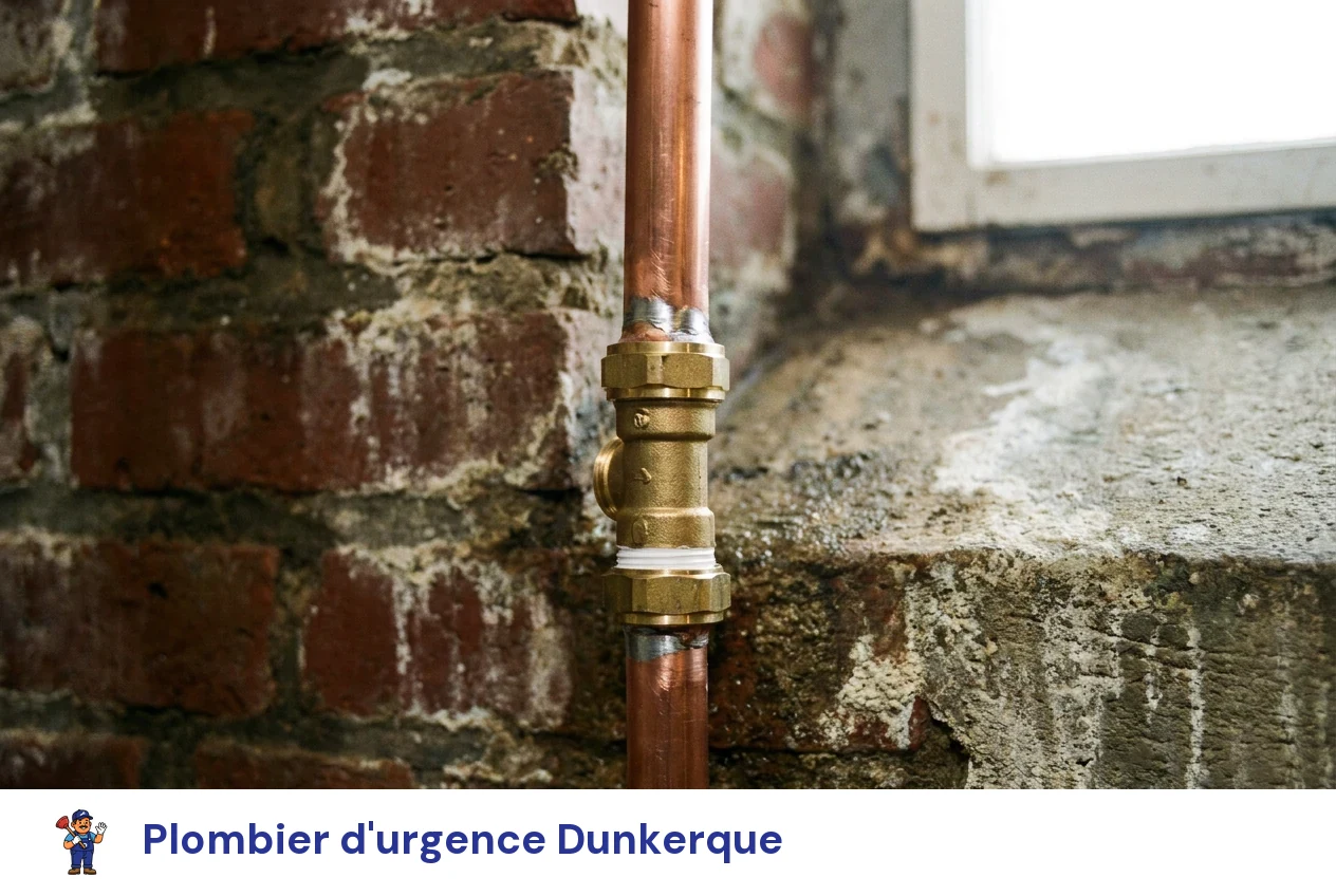 Plombier d'urgence à Dunkerque
