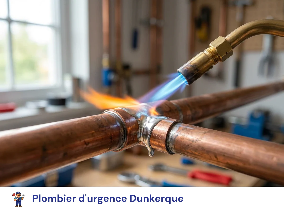 Plombier d'urgence à Dunkerque