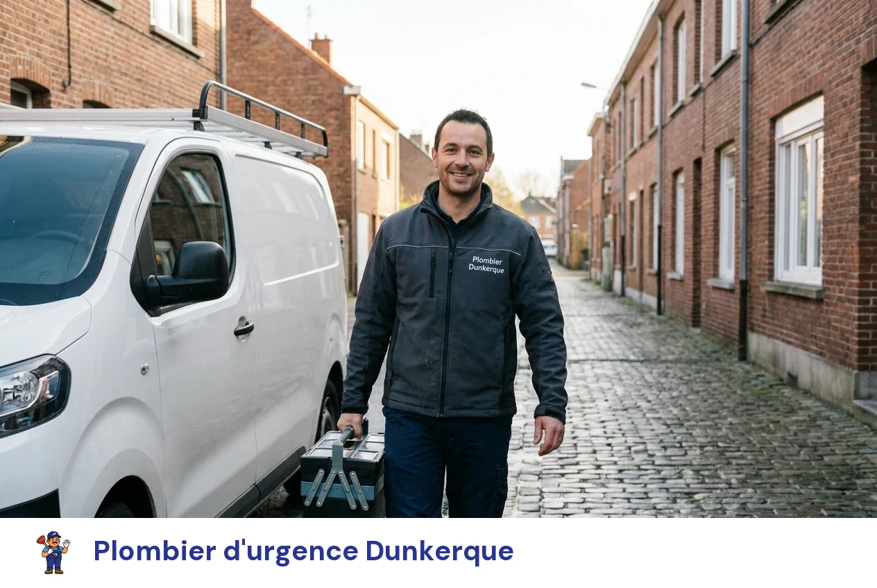 Plombier d'urgence à Dunkerque