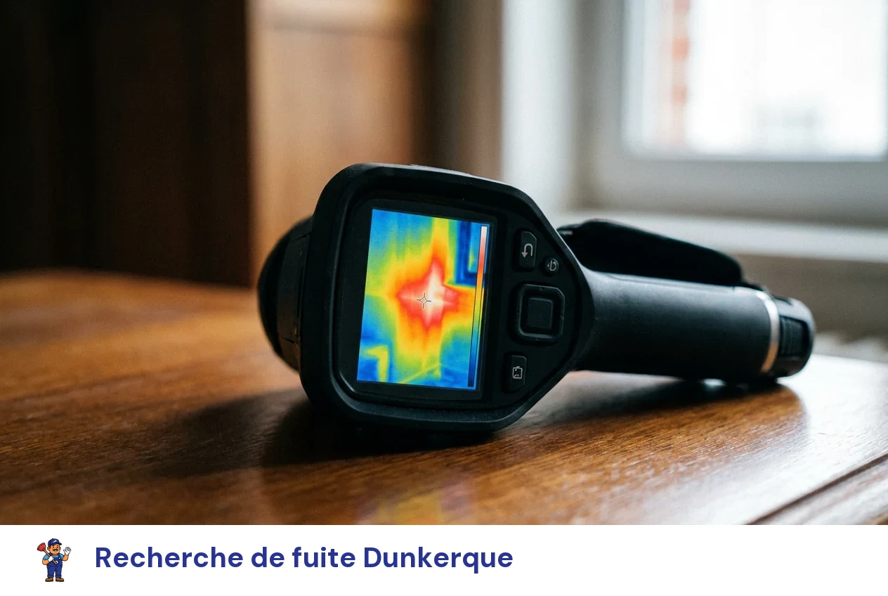 Recherche de fuite à Dunkerque