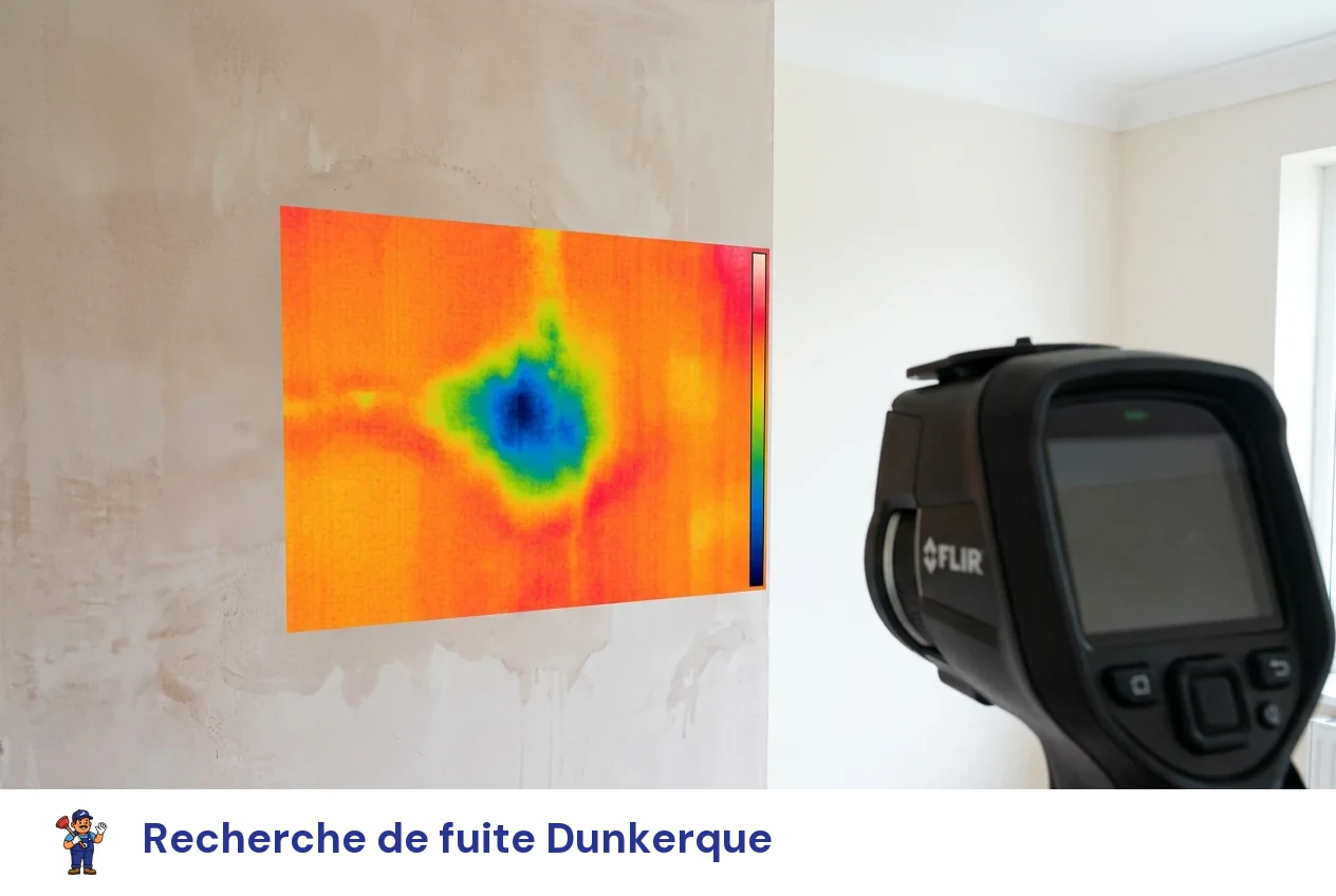 Recherche de fuite à Dunkerque