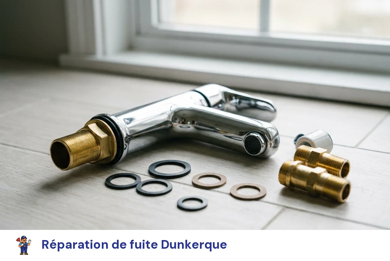 Réparation de fuite à Dunkerque