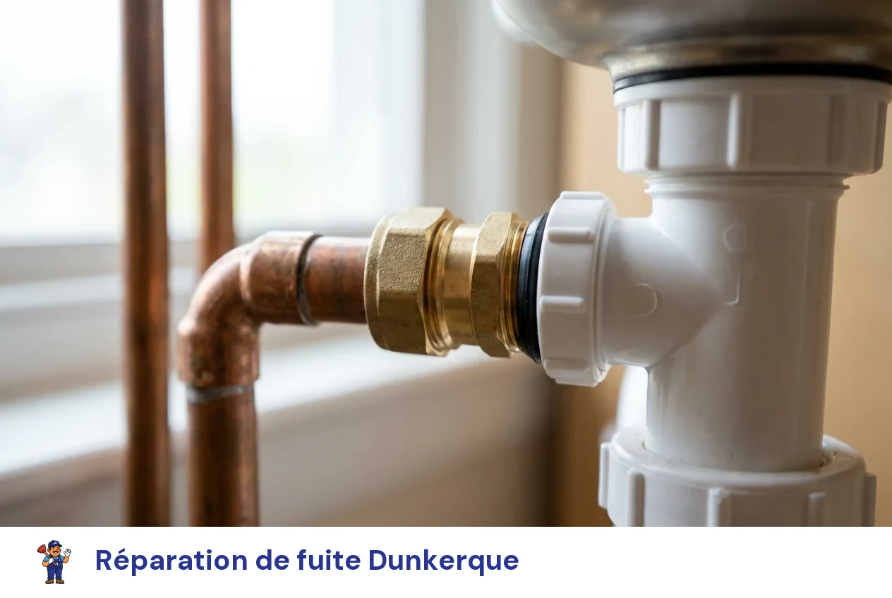 Réparation de fuite à Dunkerque